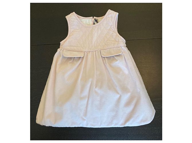 Burberry Samtkleid Rosa 18 Monate Pink - Ansicht 5
