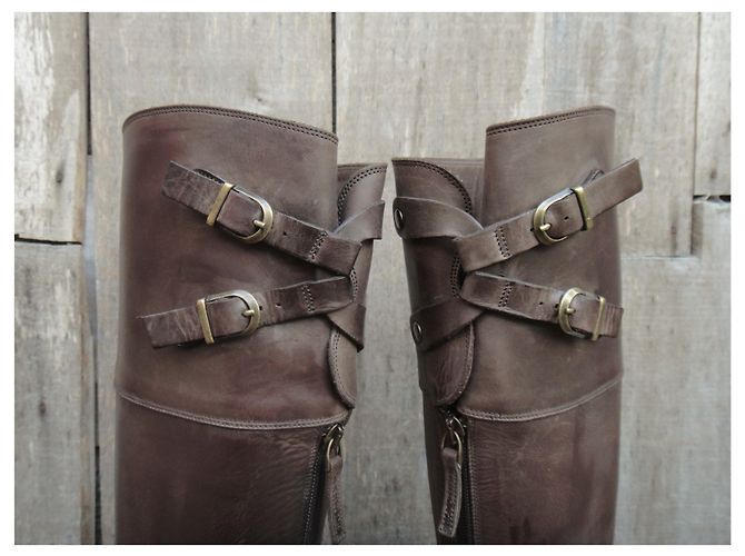 Botas de montar sartore p 36 Castaño - vista 6