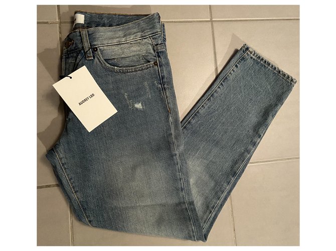 Audrey LBD Pantalones Azul - vista 2