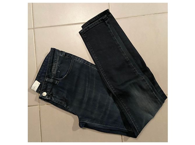 Jeans Iro in denim blu scuro - vista 2