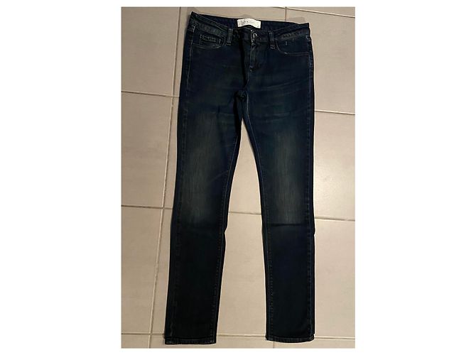 Jeans Iro in denim blu scuro - vista 3