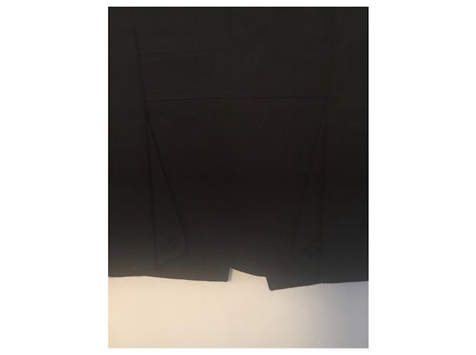 Sandro Black Pea Coat Men - view 4