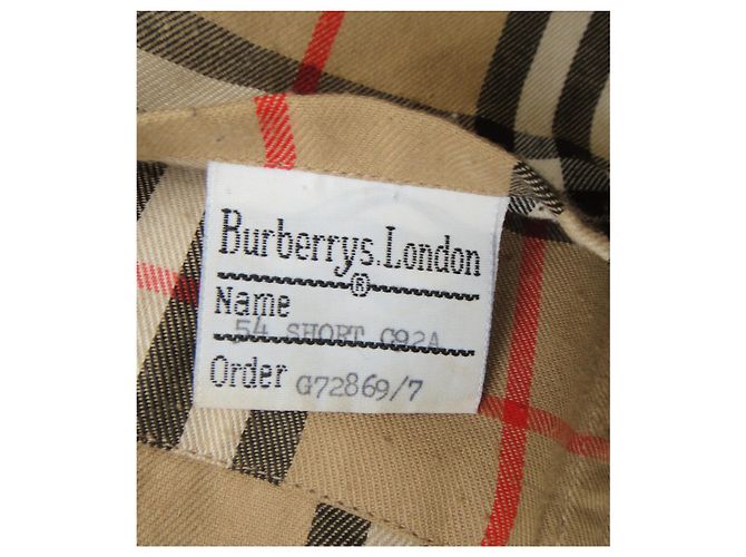 trench da uomo vintage Burberry 54 - vista 6