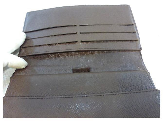 Louis Vuitton TRESOR INTL DAMIER EBENE Marrone - vista 12
