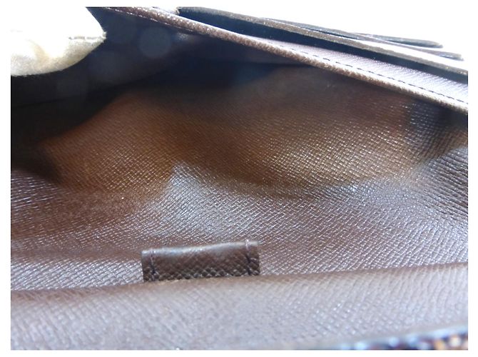 Louis Vuitton TRESOR INTL DAMIER EBENE Marrone - vista 13