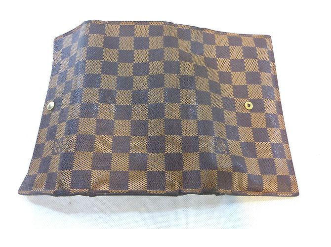 Louis Vuitton TRESOR INTL DAMIER EBENE Marrone - vista 16