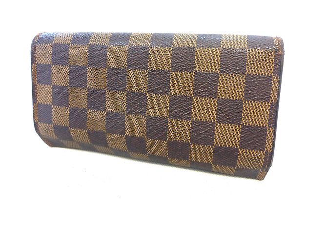 Louis Vuitton TRESOR INTL DAMIER EBENE Marrone - vista 2