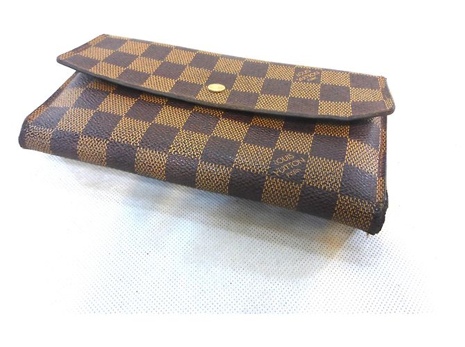 Louis Vuitton TRESOR INTL DAMIER EBENE Marrone - vista 3