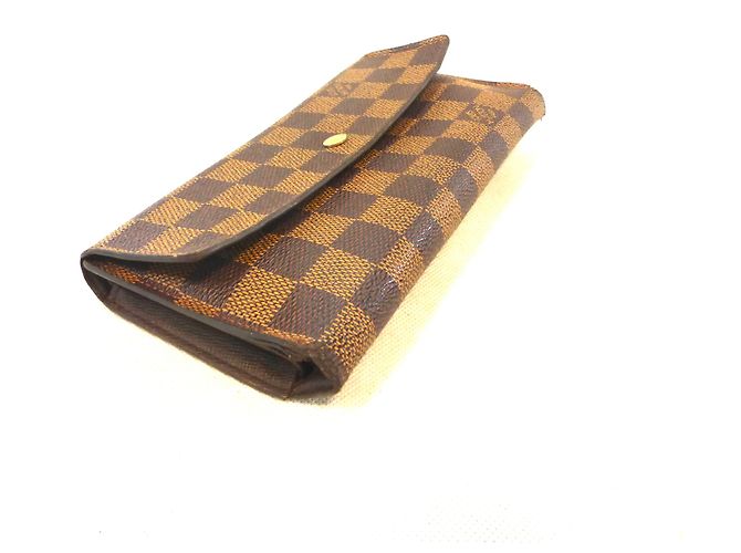 Louis Vuitton TRESOR INTL DAMIER EBENE Marrone - vista 5