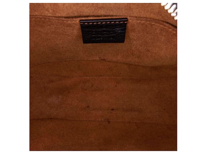 Borsa a tracolla Gucci GG Supreme Arabesque marrone - vista 6