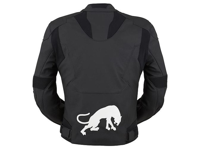 Autre Marque Furygan schwarze Lederjacke - Ansicht 2