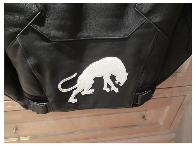 Autre Marque Furygan schwarze Lederjacke - Ansicht 6