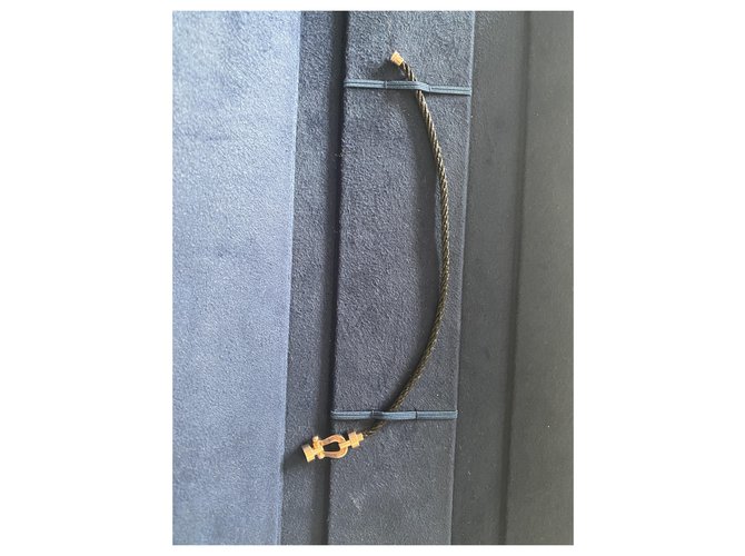 Fred Bracciale Force 10 Acciaio e Oro Rosa Nero e Rosa - vista 6