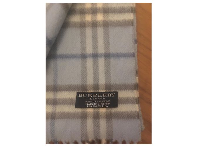 Burberry Kaschmirschal Hellblau - Ansicht 3