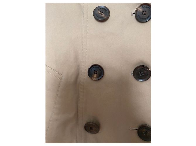Gabardina Burberry Prorsum Khaki de Algodón Caqui - vista 5
