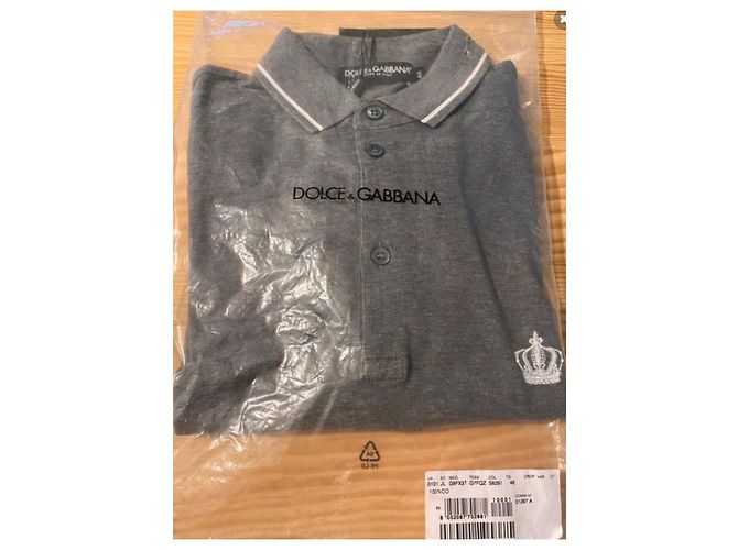 Nuevo polo Dolce & Gabbana Gris - vista 2