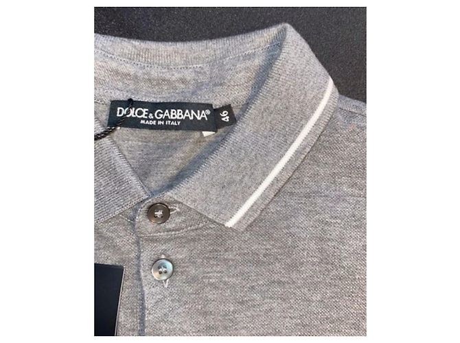 Nuevo polo Dolce & Gabbana Gris - vista 5