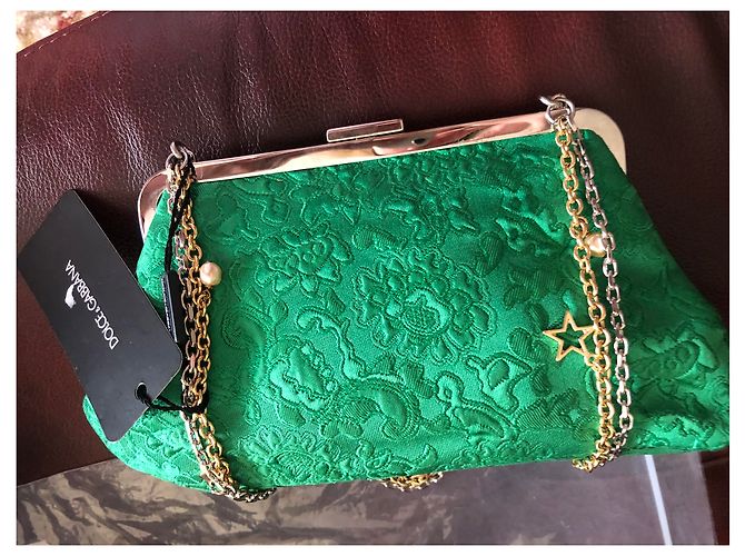 Pochette Dolce & Gabbana con paillettes e cristalli Multicolore - vista 4