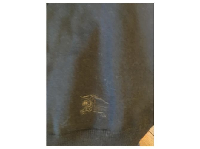 Burberry Pull col roulé noir - vue 2