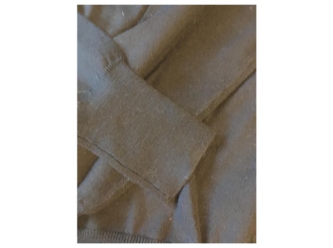Burberry Pull col roulé noir - vue 3