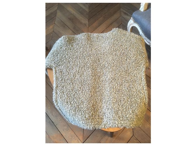 Bellerose Olivgrüne Strickjacke aus Frottee - Ansicht 4