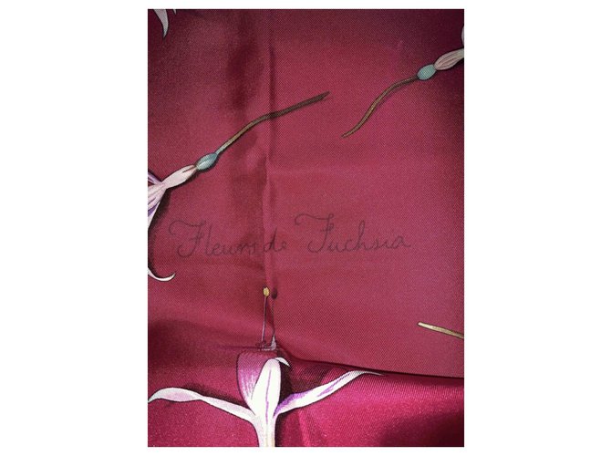 Hermès Fiori fucsia Fuschia - vista 2