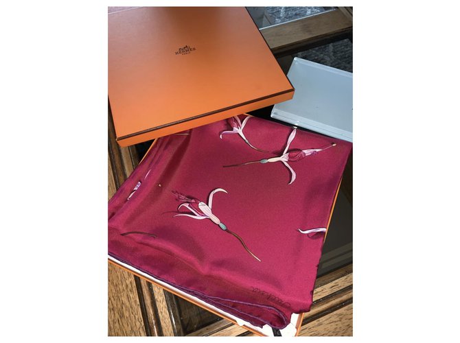 Hermès Fiori fucsia Fuschia - vista 3