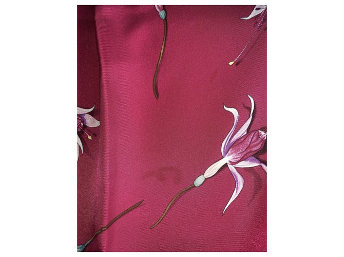 Hermès Fiori fucsia Fuschia - vista 4