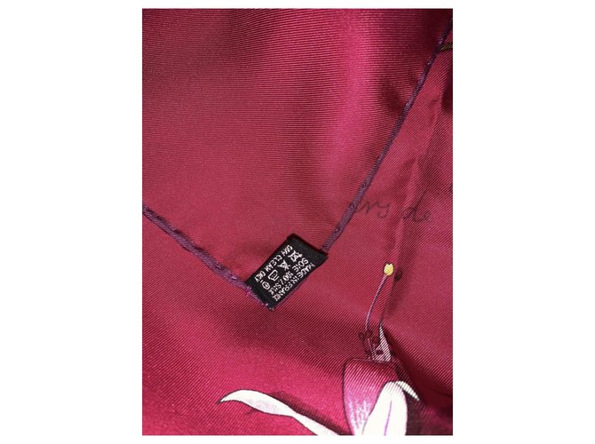Hermès Fiori fucsia Fuschia - vista 5