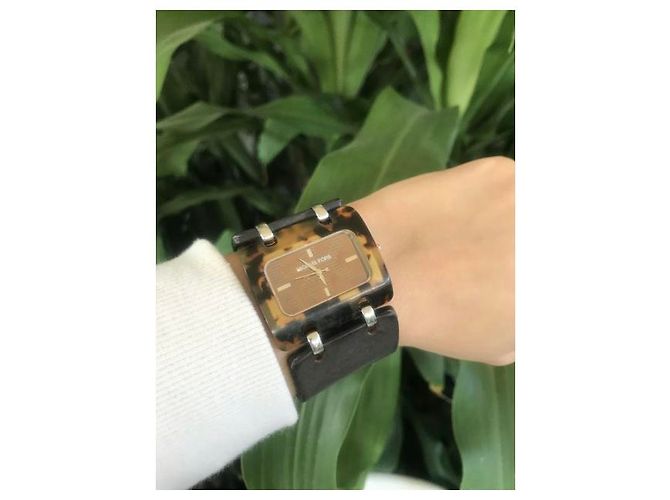Michael Kors Lederuhr Braun - Ansicht 4