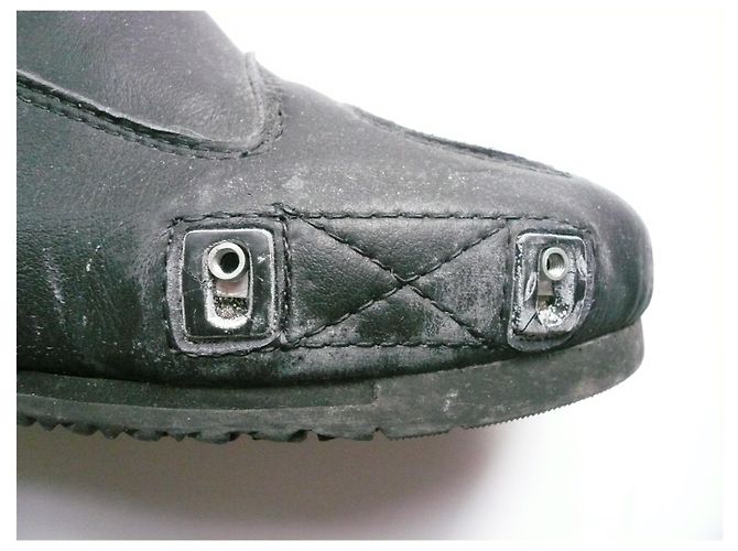Cambon CHANEL Stivaletti biker T41 COME È Nero - vista 8
