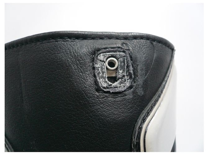 Cambon CHANEL Stivaletti biker T41 COME È Nero - vista 9