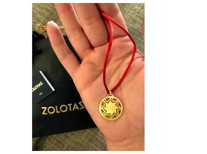 Collana ZOLOTAS mai indossata Gold hardware - vista 2