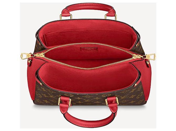 Louis Vuitton LV Soufflot BB en rouge - vue 2