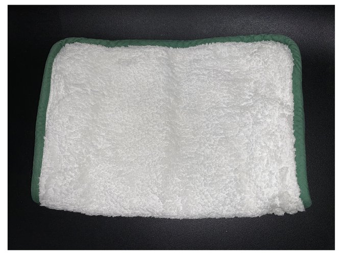 Hermès Neceser pandas de algodón Blanco - vista 4