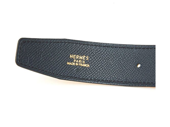 Hermès DA COMPOSTA GIALLO BLU MARINO FR70/75 Blu navy - vista 3