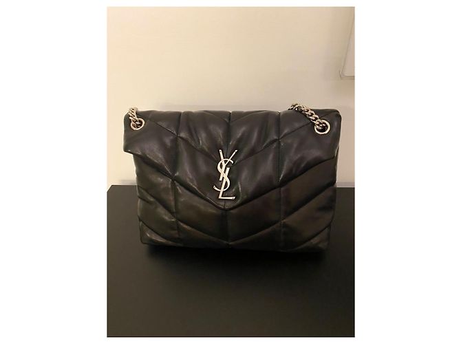 Saint Laurent loulou puffer medium pelle - vista 2