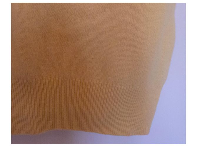 Jaeger Men's Sleeveless Lambswool Sweater Yellow - view 5