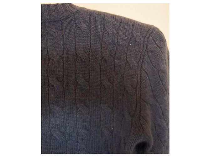 Polo Ralph Lauren Pull Garçon Maille Torsadée Bleu - vue 12