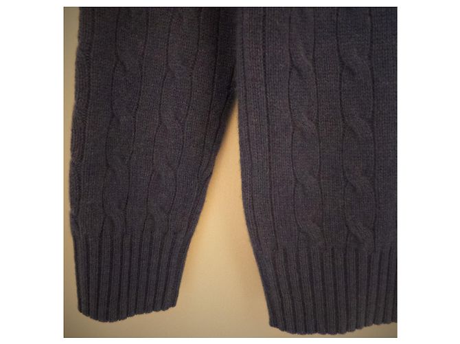 Polo Ralph Lauren Pull Garçon Maille Torsadée Bleu - vue 13