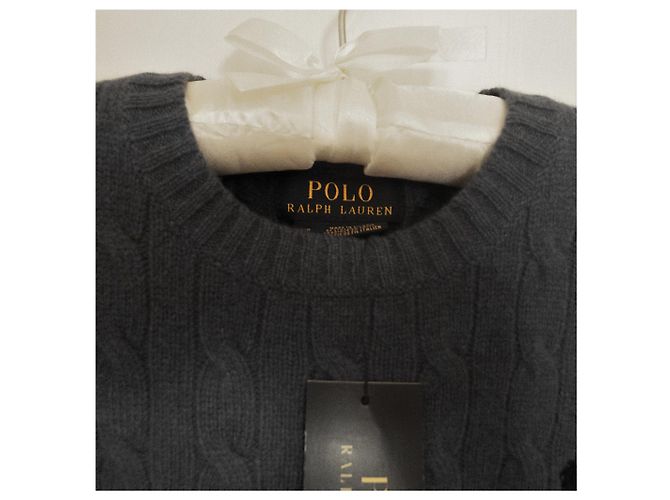 Polo Ralph Lauren Pull Garçon Maille Torsadée Bleu - vue 2
