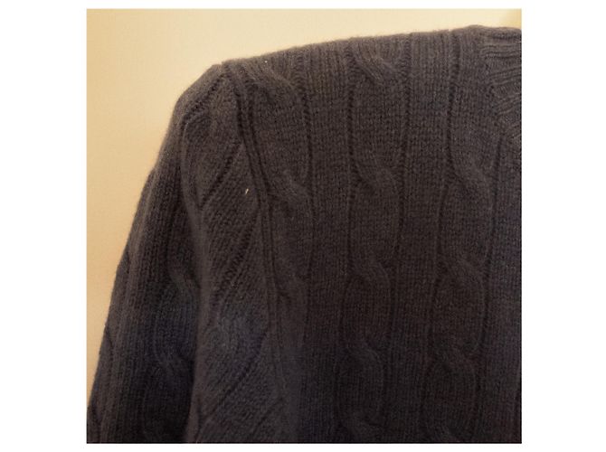 Polo Ralph Lauren Pull Garçon Maille Torsadée Bleu - vue 4