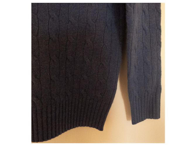 Polo Ralph Lauren Pull Garçon Maille Torsadée Bleu - vue 6