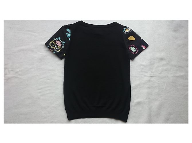 Boutique Moschino Pullover. Taille IT38 (XS) Noir - vue 4