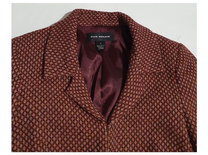 Club Monaco Blazer aus Wolle rot - Ansicht 2