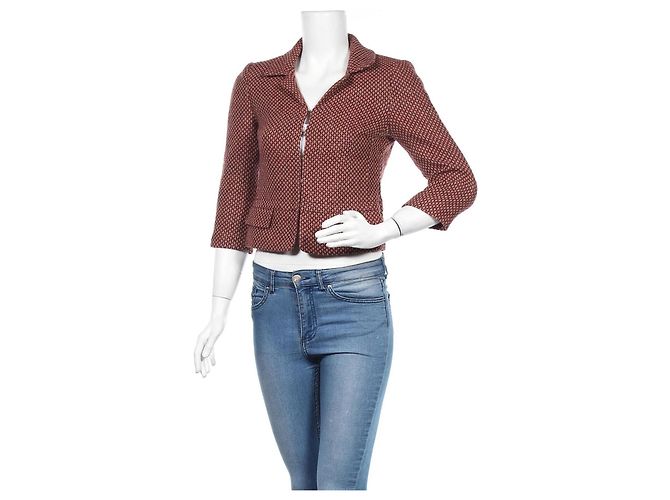 Club Monaco Blazer aus Wolle rot - Ansicht 4