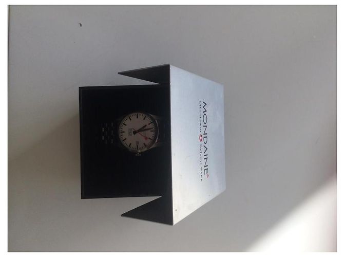 Autre Marque Relógio Mondaine prata metal - vista 2
