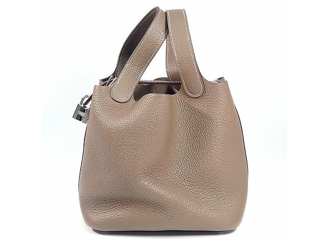 Hermès HERMES Picotin Lock PM Borsa da donna Etooope x hardware argento Silver hardware - vista 3