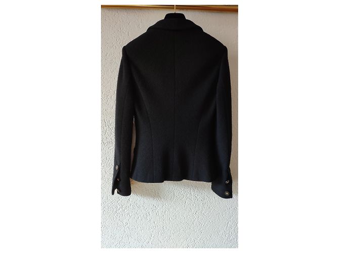 JUPE CHANEL TAILLEUR. Noir - vue 7
