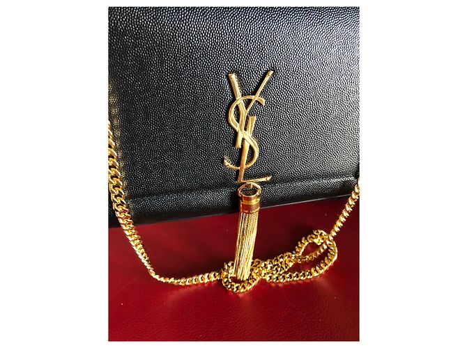 Yves Saint Laurent YSL Kate Clutch com borla - vista 2